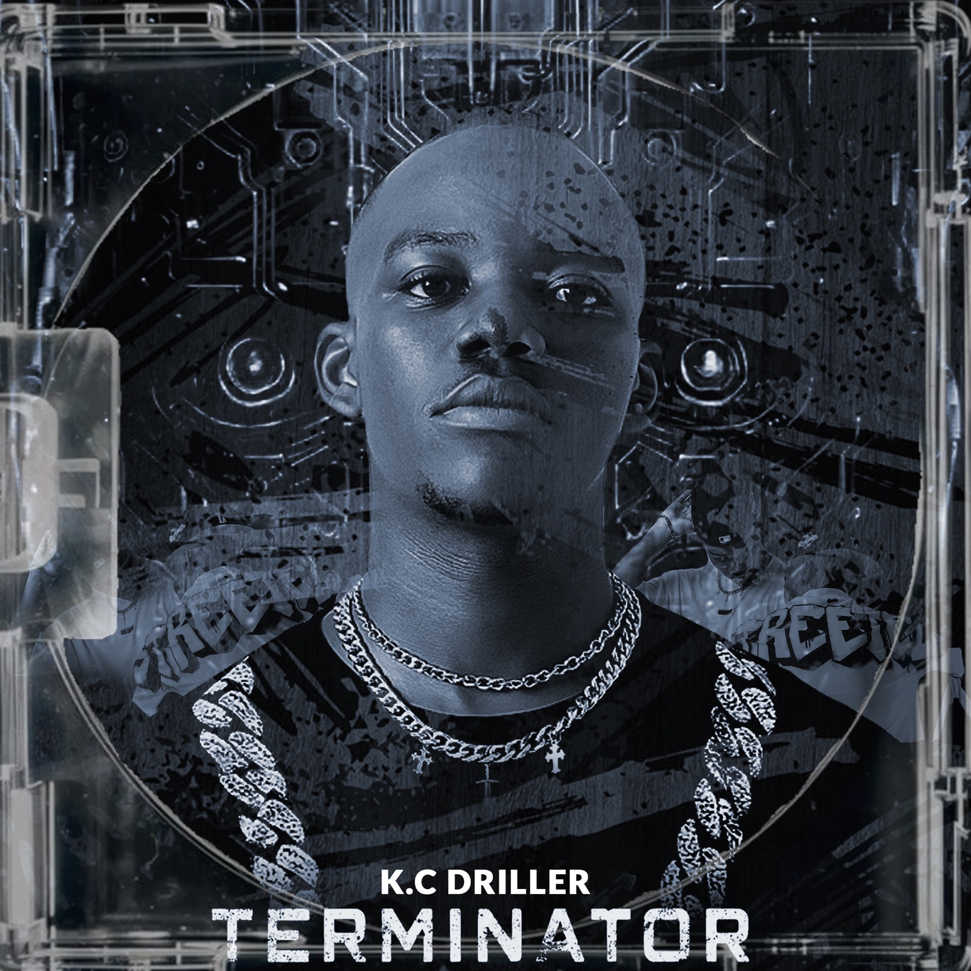 K.C Driller Terminator artwork